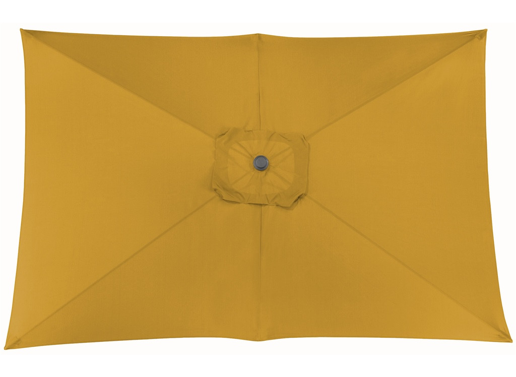 PROLOISIRS Toile Parasol Droit 3x2 par 6 Polyester 200gr SD Curry - vue 2