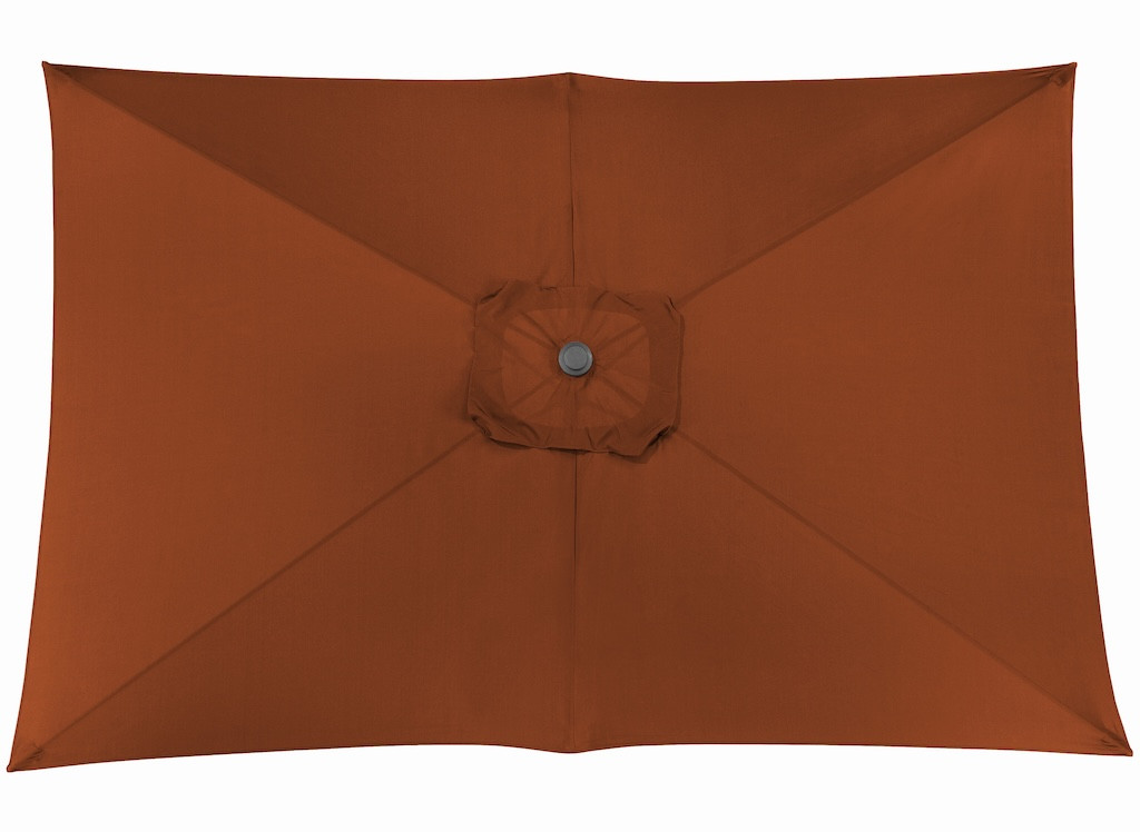 PROLOISIRS Toile Parasol Droit 3x26 Polyester 200gr SD Sienne - vue 2