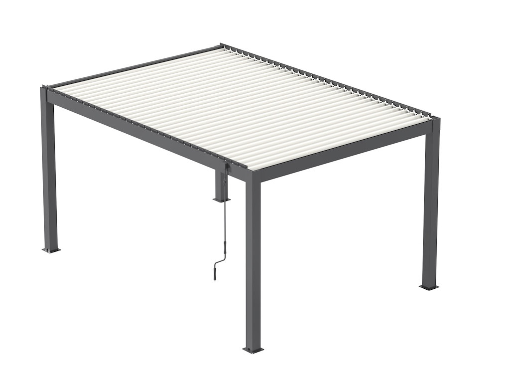 Pergola Mira 3x4 Alu et Lames et