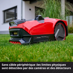 Robot-tondeuse caméra 600 m² – FREELEXO CAM PLUS 600 – Brushless 18 V - Wi-Fi - batterie 4,0 Ah - EINHELL 