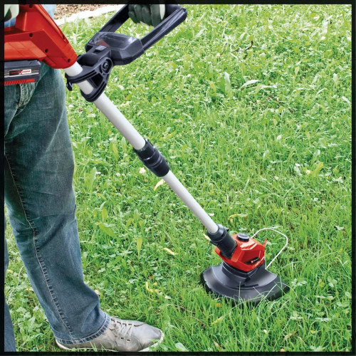 Coupe-bordures GE-CT 18 Li (1x 2,5 Ah) - 18V - tête rotative - poignée réglable - batterie incluse - EINHELL 