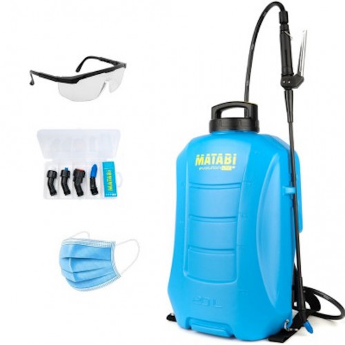 Pulvérisateur électrique à dos - Matabi Evolution 20 LTC-S - 18V Li-Ion - 20 L - MATABI