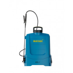 Pulvérisateur électrique à dos - Matabi E15LT - 15L - Batterie 12V vendue séparément de marque MATABI, référence: J9022700