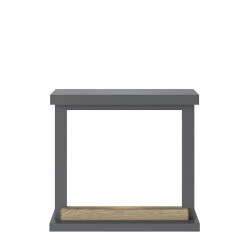 Habillage de cheminée pour Powerflame modèle Hagen – Gris uni de marque TAGU, référence: B8903300