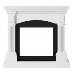 Habillage de cheminée pour Powerflame modèle Magna – Blanc pur de marque TAGU, référence: B8902900