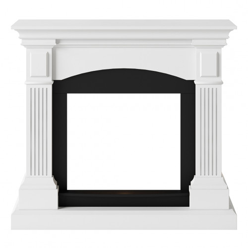 Habillage de cheminée pour Powerflame modèle Magna – Blanc pur - TAGU