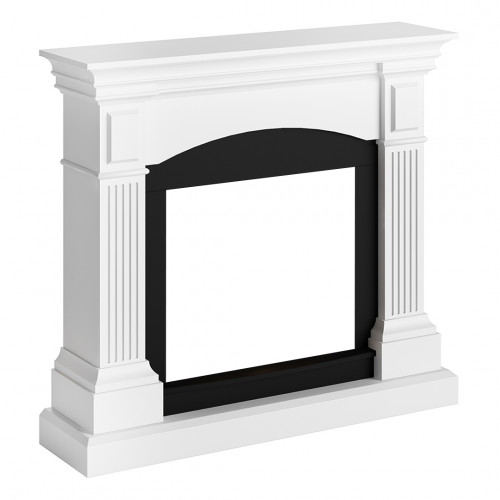 Habillage de cheminée pour Powerflame modèle Magna – Blanc pur - TAGU