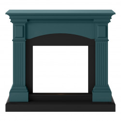 Habillage de cheminée pour Powerflame modèle Magna – Turquoise doux - TAGU