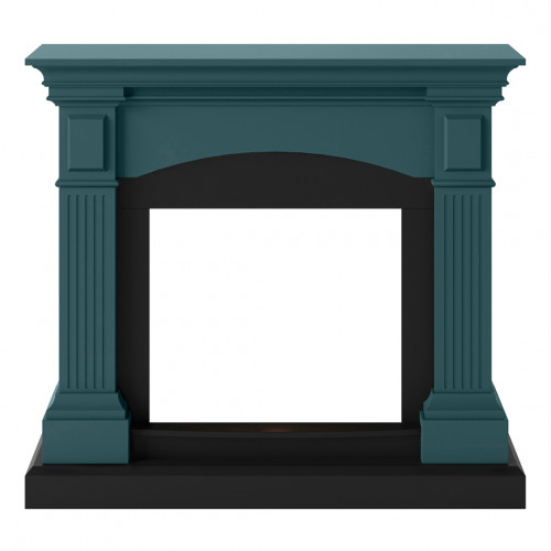 Habillage de cheminée pour Powerflame modèle Magna – Turquoise doux - TAGU