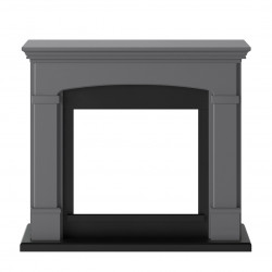 Habillage de cheminée pour Powerflame modèle Helmi – Gris uni de marque TAGU, référence: B8902600
