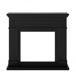 Habillage de cheminée pour Powerflame modèle Larsen – Noir profond de marque TAGU, référence: B8902300