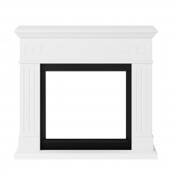 Habillage de cheminée pour Powerflame modèle Larsen – Blanc pur de marque TAGU, référence: B8902200