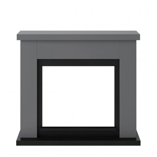 Habillage de cheminée pour Powerflame modèle Frode – Gris uni - TAGU