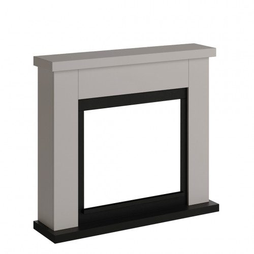 Habillage de cheminée pour Powerflame modèle Frode – Beige clair - TAGU