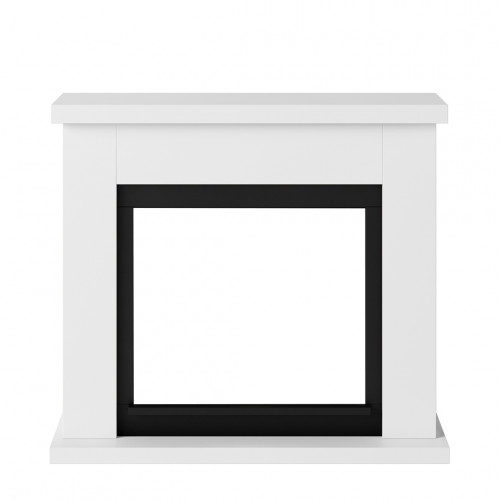 Habillage de cheminée pour Powerflame modèle Frode – Blanc pur - TAGU