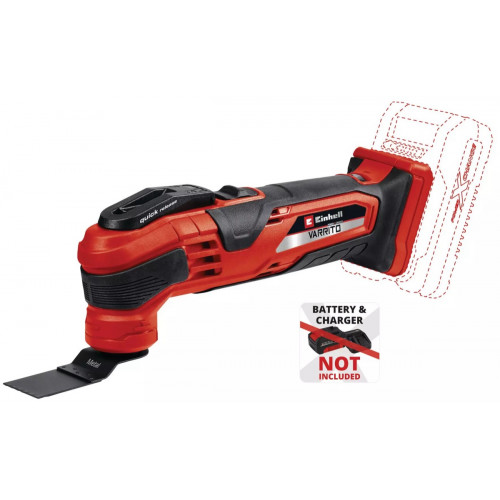 Kit chantier sans fil Einhell – Meuleuse, scies, perceuse, ponceuse + 2 batteries 4.0Ah + chargeur - EINHELL