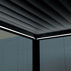 Kit éclairage LED - Pergola Ombréa - 3x4M de marque CHALET & JARDIN, référence: J9029800
