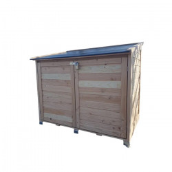 Coffre de jardin en bois - Trocadero Douglas - 1200L - Made in France - CHALET & JARDIN