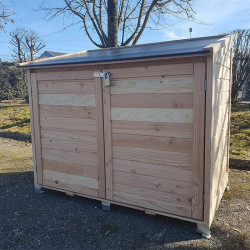 Coffre de jardin en bois - Trocadero Douglas - 1200L - Made in France - CHALET & JARDIN
