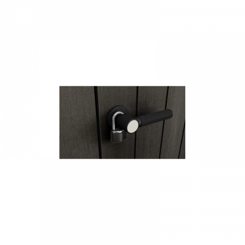 Abri de jardin en resine - WOODIUM 757 - 5,1m² - gris - CHALET & JARDIN