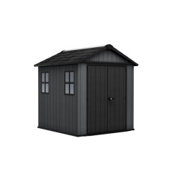 Abri de jardin - NEWTON PLUS 757 - anthracite de marque CHALET & JARDIN, référence: J9030600