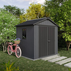 Abri de jardin - NEWTON PLUS 757 - anthracite - CHALET & JARDIN