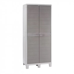 Armoire haute de jardin - Woody’s XL – 78 cm - Gris et taupe de marque CHALET & JARDIN, référence: J9032900