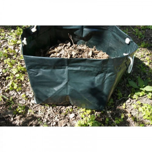 Sac à déchets de jardin TITANIUM – 47 x 47 x 45 cm – polyéthylène résistant - CHALET & JARDIN