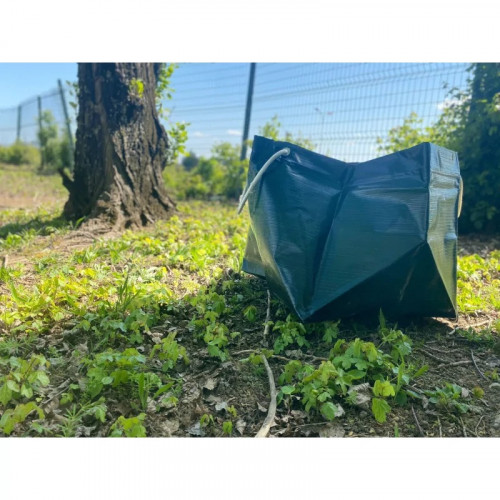 Sac à déchets de jardin TITANIUM – 47 x 47 x 45 cm – polyéthylène résistant - CHALET & JARDIN