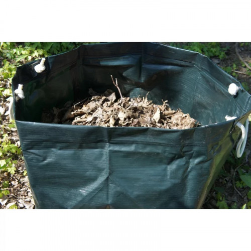 Sac à déchets de jardin TITANIUM – 56 x 65 x 65 cm – polyéthylène résistant - CHALET & JARDIN