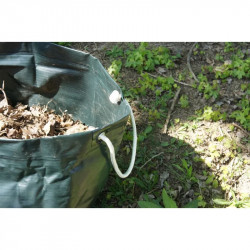 Sac à déchets de jardin TITANIUM – 65 x 65 x 65 cm – polyéthylène renforcé de marque CHALET & JARDIN, référence: J9034200