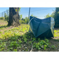 Sac à déchets de jardin TITANIUM – 65 x 65 x 65 cm – polyéthylène renforcé - CHALET & JARDIN
