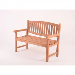 Banc 2 places en teck massif de marque CHALET & JARDIN, référence: J9036300