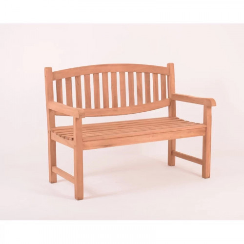 Banc 2 places en teck massif - CHALET & JARDIN