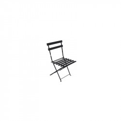 Lot de 2 chaises pliantes en acier - CHALET & JARDIN