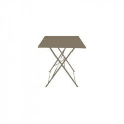 Table carrée pliante en acier 60 x 60 cm de marque CHALET & JARDIN, référence: J9036600