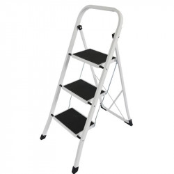 Marchepied acier 3 marches – Hailo K15 - hauteur travail 2,70M de marque HAILO, référence: B9037100
