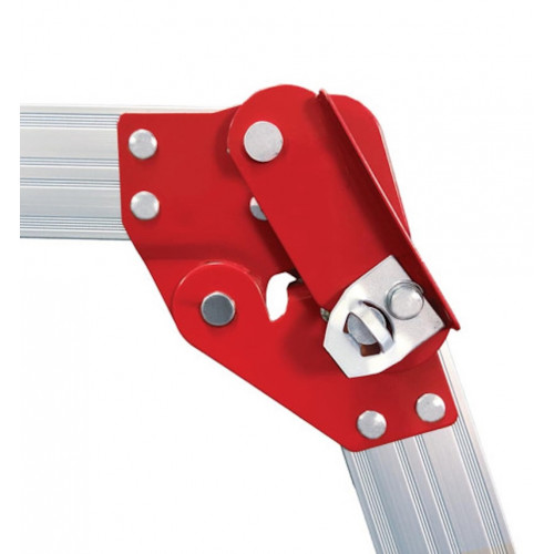 Plateforme de travail pliante - L. 1m20 - en aluminium - PL120 - hauteur de travail max. 2,5M - HAILO