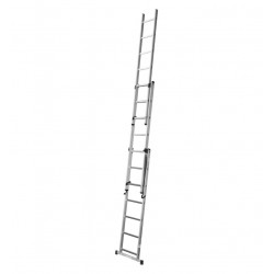 Échelle transformable 3x7 – Hailo HobbyStep – Aluminium - 5,10M - HAILO