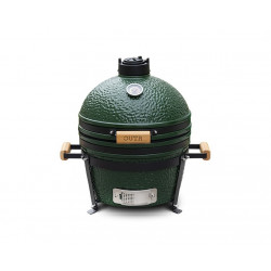 Barbecue Kamado Medium Ø32.5 cm - Vert céramique - Cuisson lente & fumage - Support et grille inclus - Boschmarin