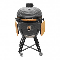 Barbecue Kamado XL60 gris - Ø51.5 cm - Finition élégante - Housse et déflecteur inclus de marque Boschmarin, référence: J9045700