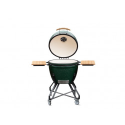 Barbecue Kamado XXL70 noir - Ø59.4 cm - Grand modèle charbon - Housse et déflecteur inclus - Boschmarin