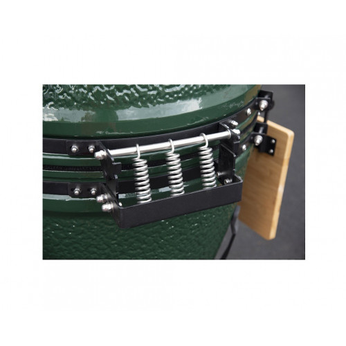 Barbecue Kamado XXL70 noir - Ø59.4 cm - Grand modèle charbon - Housse et déflecteur inclus - Boschmarin