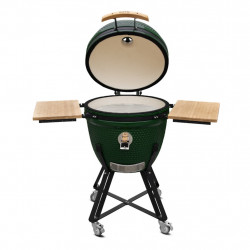 Barbecue Kamado XL60 vert - Ø51.5 cm - Charbon de bois - Housse et déflecteur inclus de marque Boschmarin, référence: J9045600