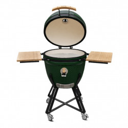 Barbecue Kamado XL60 noir - Ø51.5 cm - Grand format - Housse et déflecteur inclus - Boschmarin