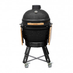 Barbecue Kamado L55 noir - Ø46.8 cm - Céramique émaillée - Housse et déflecteur inclus de marque Boschmarin, référence: J9044800