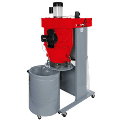 Aspirateur à copeaux cyclone avec télécommande et nettoyage automatique – modèle RLE1500 – 1 500 W – 1 900 m³h – 230 V de marque Holzmann, référence: B9046000