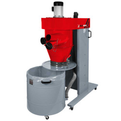 Aspirateur à copeaux cyclonique – modèle RLE2200 – 2 200 W – 400 V de marque Holzmann, référence: B9046100