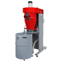 Aspirateur à copeaux cyclonique professionnel – modèle RLE3000 – 3 200 m³h – 3 000W – 400V de marque Holzmann, référence: B9046200