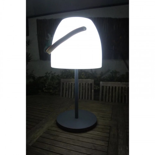 Lampadaire solaire musical nomade avec pied modulable – LED & Bluetooth - CHALET & JARDIN